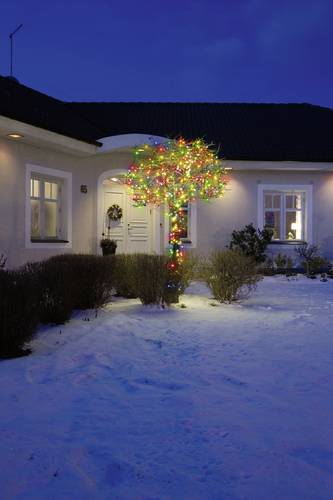 Konstsmide 3610-500 Micro-Lichterkette Außen netzbetrieben Anzahl Leuchtmittel 80 LED Mehrfarbig Be von Konstsmide