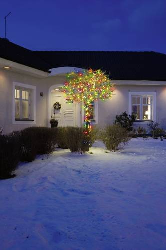 Konstsmide 3612-500 Micro-Lichterkette Außen netzbetrieben Anzahl Leuchtmittel 120 LED Mehrfarbig B von Konstsmide