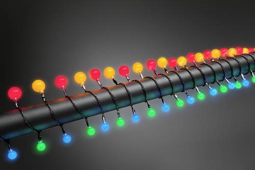 Konstsmide 3680-507 Motiv-Lichterkette Innen/Außen netzbetrieben Anzahl Leuchtmittel 80 LED Mehrfar von Konstsmide