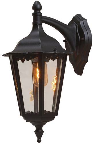 Konstsmide Firenze 7212-750 Außenwandleuchte Energiesparlampe, LED E27 100W Schwarz von Konstsmide