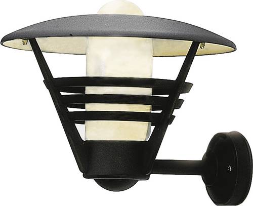 Konstsmide Gemini 503-750 Außenwandleuchte Energiesparlampe, LED E27 100W Schwarz von Konstsmide