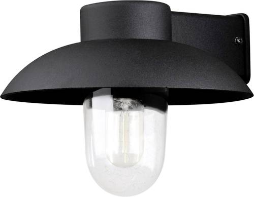 Konstsmide Mani 415-750 Außenwandleuchte Energiesparlampe, LED E27 60W Schwarz von Konstsmide