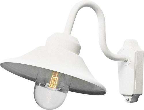 Konstsmide Vega 556-250 Außenwandleuchte Energiesparlampe, LED E27 60W Weiß von Konstsmide