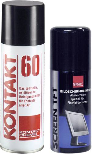 Kontakt Chemie KONTAKT 60 70009 + 80715-AI Kontaktreiniger inkl. TFT-Reiniger 100ml 1 Set von Kontakt Chemie