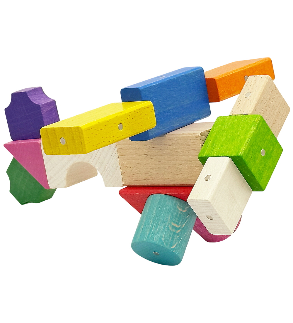 Kooglo Magnetisch Bauklötze - Holz - 14 st. - Micro Colour Fl - Kooglo - One Size - Magnetspielzeug Kooglo Magnetisch Bauklötze - Holz - 14 st. - Micro Colour Fl - Kooglo - One Size - Magnetspielzeug von Kooglo