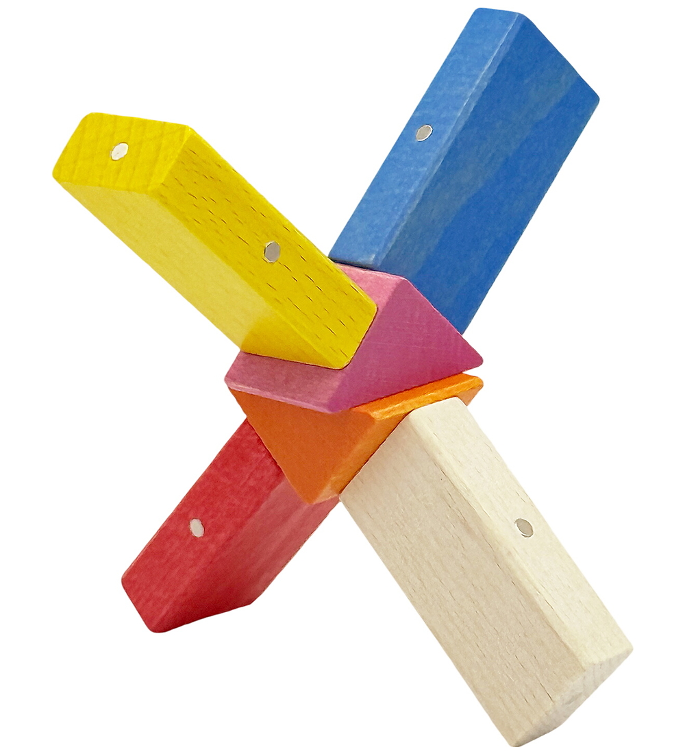 Kooglo Magnetisch Bauklötze - Holz - 30 st. - Mini Colour - Kooglo - One Size - Magnetspielzeug Kooglo Magnetisch Bauklötze - Holz - 30 st. - Mini Colour - Kooglo - One Size - Magnetspielzeug von Kooglo