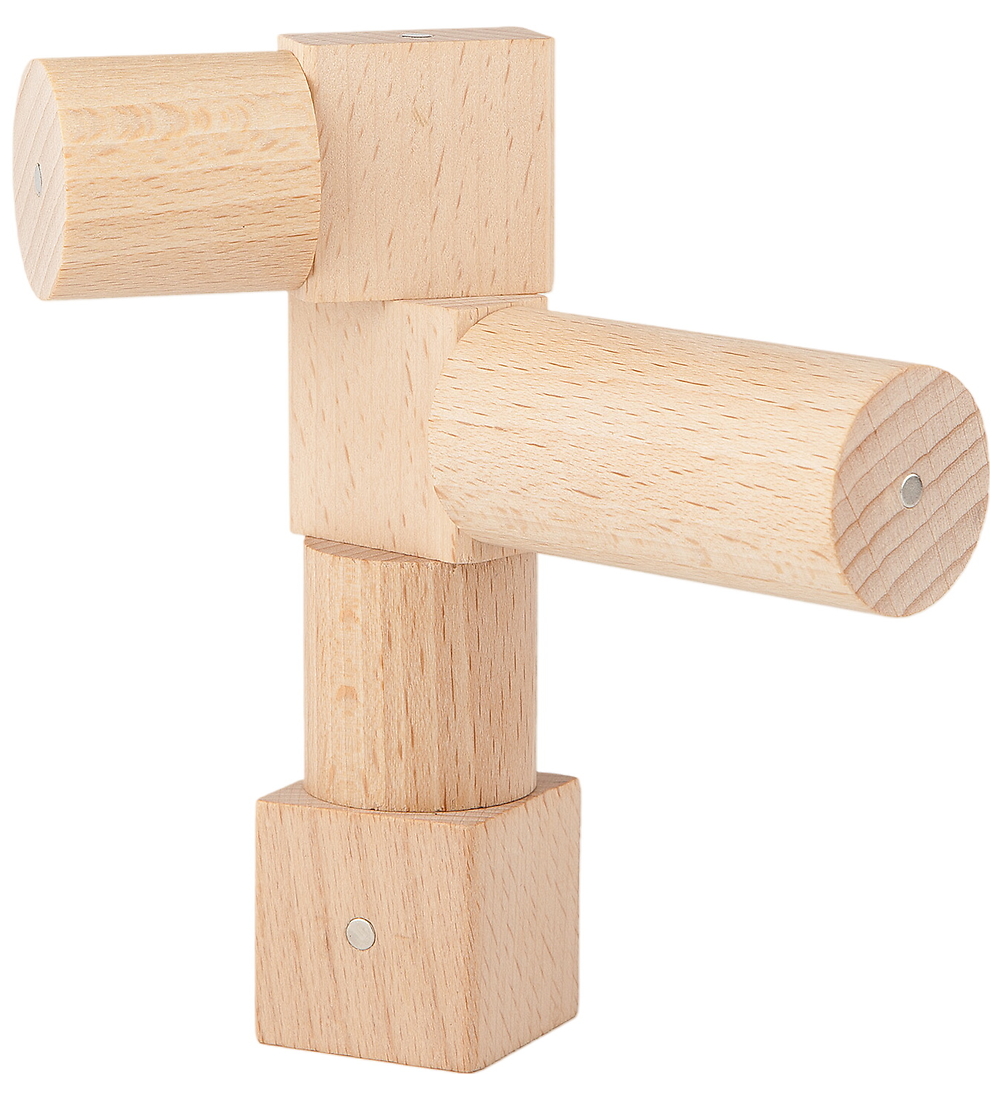 Kooglo Magnetisch Bauklötze - Holz - 30 st. - Mini Natural - Kooglo - One Size - Magnetspielzeug Kooglo Magnetisch Bauklötze - Holz - 30 st. - Mini Natural - Kooglo - One Size - Magnetspielzeug von Kooglo