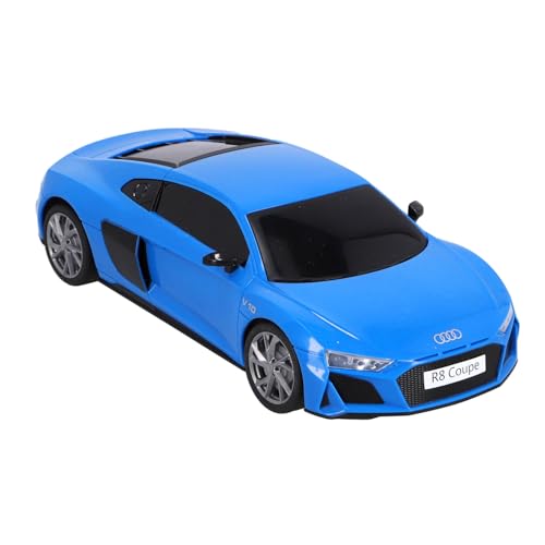 Kool Speed Audi R8 V10 Coupé RC Auto 1:16 Blau | Ferngesteuertes Fahrzeug mit LED-Scheinwerfern & 2,4 GHz Steuerung | Indoor & Outdoor Rennspaß von Kool Speed