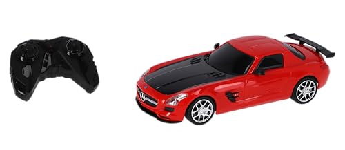 Kool Speed Mercedes-Benz SLS AMG GT Final Edition 1:16 | Ferngesteuertes RC-Auto in Rot mit 2,4 GHz Steuerung | Funkgesteuertes Auto mit funktionierenden Scheinwerfern von Kool Speed