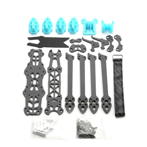 Koolenry Mark4 7-Quadcopter-Rahmenkit 295 mm mit 5 mm für 7" FPV Freestyle- & RC-Renn-Drohne mit Bauplan Koolenry Mark4 7-Quadcopter-Rahmenkit 295 mm mit 5 mm für 7" FPV Freestyle- & RC-Renn-Drohne mit Bauplan von Koolenry