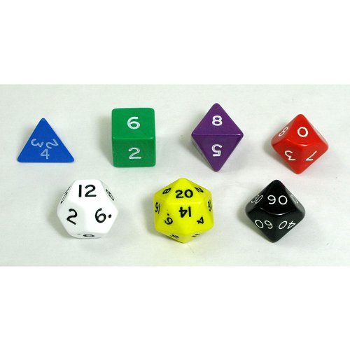 Jumbo Polyhedral Dice (Set of 7) by Koplow Games von Koplow Games