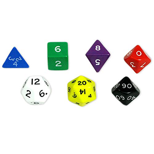 Koplow Spiele KOP10827 Jumbo Polyhedral Dice Of 7 Stellen von Koplow Games