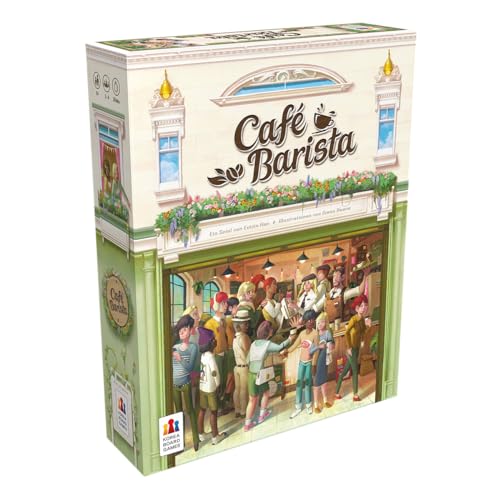 Korea Board Games, Café Barista, Familienspiel, Brettspiel, 2-4 Spieler, Ab 8+ Jahren, 30 Minuten, Deutsch von Korea Board Games