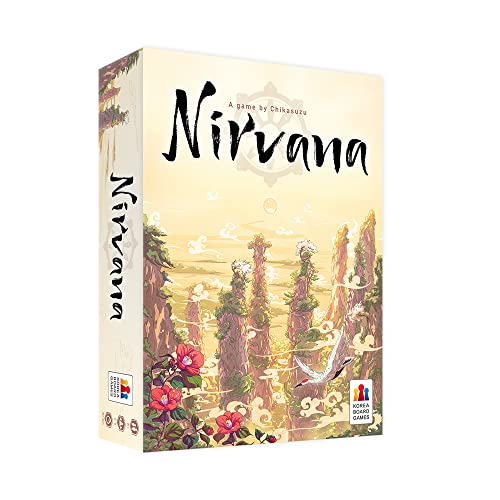 Nirvana (Spielmaterial in Deutsch & Englisch) | Brettspiel | Familie | 2-5 Spielende | Alter 8+ | 20 Min von Korea Board Games