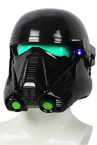 Koshowgic SW Cosplay Trooper Helm, Kostüm Deluxe Sammlerstück Vollkopfmaske Kostüm für Erwachsene, Harz Halloween Maske (Death Trooper) Koshowgic SW Cosplay Trooper Helm, Kostüm Deluxe Sammlerstück Vollkopfmaske Kostüm für Erwachsene, Harz Halloween Maske (Death Trooper) von Koshowgic