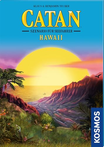 KOSMOS 683542 Catan Hawai, Szenario für die Erweiterung Catan Seefahrer, für 3-6 Personen ab 10 Jahren, Brettspiel Klassiker Siedler von Catan, Gesellschaftsspiel von Kosmos