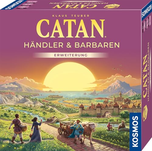 Kosmos 685140 Catan - Händler & Barbaren, Erweiterung zu Catan - Das Spiel, Brettspiel für 3-4 Personen ab 10 Jahre, Familienspiel, nur spielbar mit Basisspiel, Siedler von Catan Kosmos 685140 Catan - Händler & Barbaren, Erweiterung zu Catan - Das Spiel, Brettspiel für 3-4 Personen ab 10 Jahre, Familienspiel, nur spielbar mit Basisspiel, Siedler von Catan von Kosmos