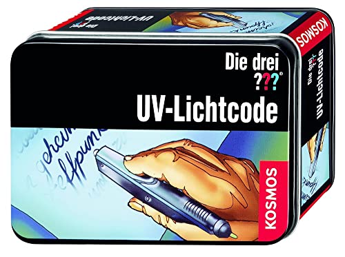 Die DREI ??? UV-Lichtcode (gr. Dose) von Kosmos