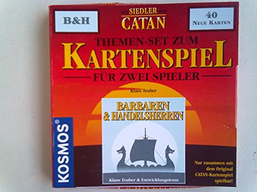 Die Siedler von Catan, Themen-Set zum Kartenspiel, Barbaren & Handelsherren (Spiel-Zubehör), 40 Karten von KOSMOS