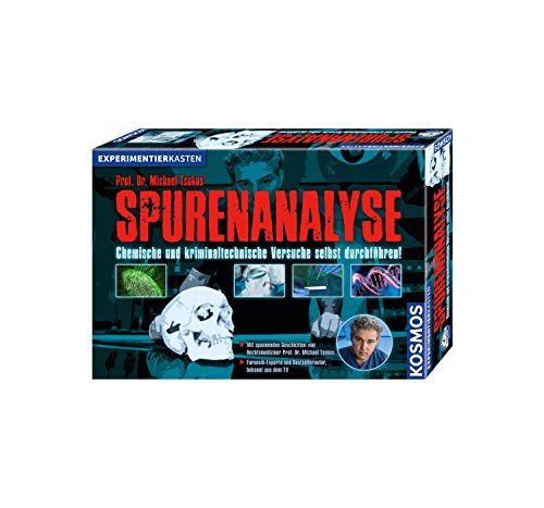 KOSMOS 642129 - Prof. Dr. Michael Tsokos Spurenanalyse, Chemische und kriminaltechnische Versuche selbst durchführen, Experimentierkasten KOSMOS 642129 - Prof. Dr. Michael Tsokos Spurenanalyse, Chemische und kriminaltechnische Versuche selbst durchführen, Experimentierkasten von Kosmos