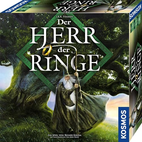 KOSMOS 680473 Der Herr der Ringe, EIN heldenhaftes Abenteuer erwartet euch, kooperatives Fantasy-Brettspiel für 2 bis 5 Spieler ab 12 Jahre, Gesellschaftsspiel von Kosmos