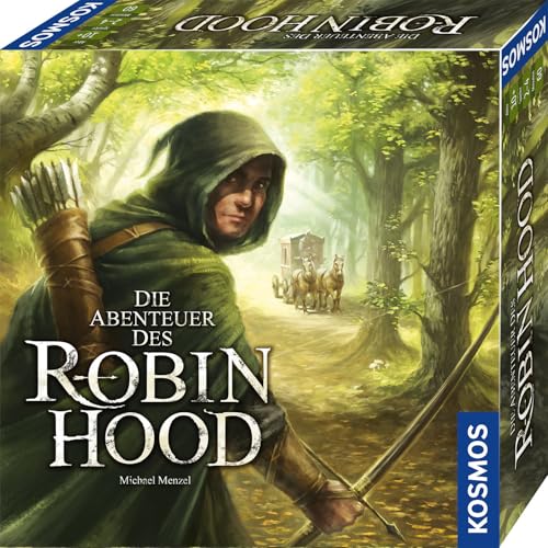 KOSMOS 680565 Die Abenteuer des Robin Hood, Nominiert zum Spiel des Jahres 2021, Kooperatives Abenteuer-Spiel für die ganze Familie, Gesellschaftsspiel für 2-4 Spieler ab 10 Jahren von KOSMOS