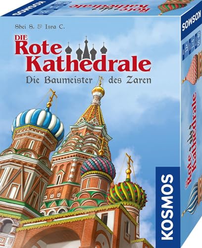 KOSMOS 682156 Die Rote Kathedrale, Die Baumeister des Zaren, Strategiespiel mit besonderem Würfel-Mechanismus, Gesellschaftsspiel für 1-4 Personen ab 12 Jahre, Kennerspiel von Kosmos