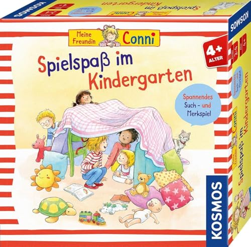 KOSMOS 682583 Meine Freundin Conni - Spielspaß im Kindergarten, spannendes Such- und Merkspiel, Kinderspiel für 2-4 Kinder ab 4 Jahre, Brettspiel für die Kleinsten von Kosmos