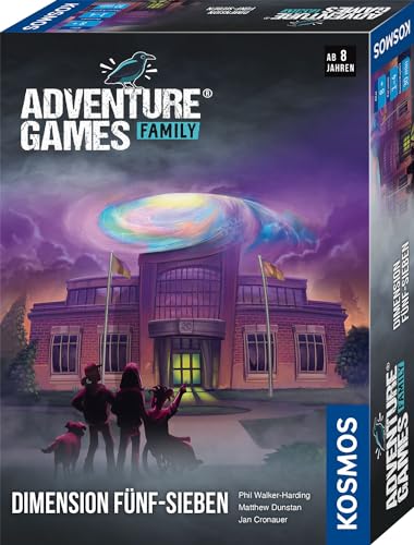 KOSMOS 684242 Adventure Games Family - Dimension 5-7, Familienspiel, Entdeckt die Story, spannendes Fantasy-Abenteuer-Spiel, Kooperatives Gesellschaftsspiel für 1 bis 4 Spieler ab 10 Jahre von KOSMOS