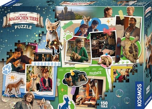 KOSMOS 684440 Die Schule der magische Tiere Puzzle zum Film, 150 Teile, Beste Freunde, Puzzle ab 7 Jahre für Mädchen und Jungen von Kosmos