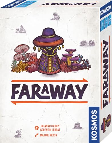 KOSMOS 684709 Faraway, abenteuerliches Kartenspiel für 2-6 Spielerinnen und Spieler ab 10 Jahre. von KOSMOS