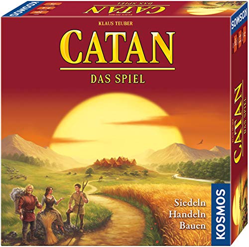 KOSMOS 693602 Catan - Das Spiel, Basisspiel Siedler von Catan, Strategiespiel für 3-4 Personen ab 10 Jahren, Brettspiel-Klassiker, Familienspiel, Gesellschaftsspiel KOSMOS 693602 Catan - Das Spiel, Basisspiel Siedler von Catan, Strategiespiel für 3-4 Personen ab 10 Jahren, Brettspiel-Klassiker, Familienspiel, Gesellschaftsspiel von Kosmos