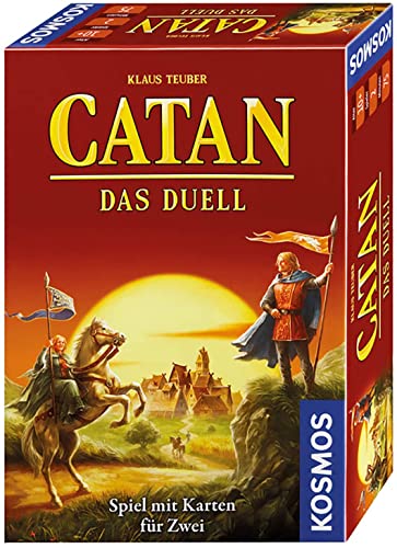 KOSMOS 693732 Catan - Das Duell, Spiel mit Karten fürgenau 2 Spieler, Spiel für 2 Personen, Gesellschaftsspiel ab 12 Jahre für 2 Personen, Brettspiel von KOSMOS