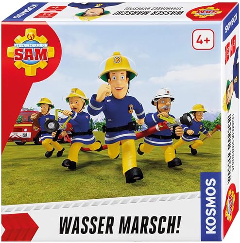 KOSMOS 697754 Feuerwehrmann Sam - Wasser Marsch! Feuerwehr Spiel, Feuerwehrmann Sam Spielzeug für Kinder ab 4 KOSMOS 697754 Feuerwehrmann Sam - Wasser Marsch! Feuerwehr Spiel, Feuerwehrmann Sam Spielzeug für Kinder ab 4 von Kosmos