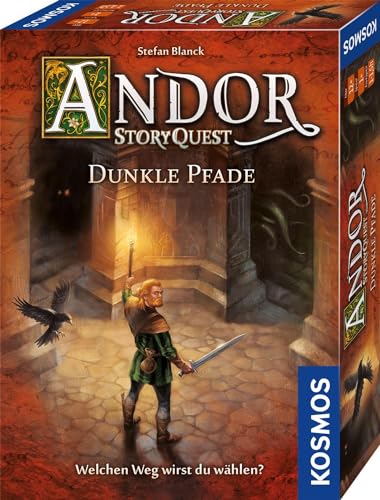 KOSMOS 698973 Die Legenden von Andor - StoryQuest - Dunkle Pfade, Story-Spiel in der Welt von Die Legenden von Andor, Abenteuerspiel, Fantasy-Spiel, ab 12 Jahre von Kosmos