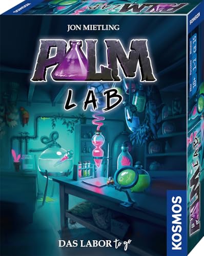 KOSMOS 741822 Palm Lab Das Labor, Kartenspiel Nachfolger von Palm Island, Taktisches Spiel: im Solo-Modus oder kooperativ zu zweit, Für 1-2 Personen ab 10 Jahren von KOSMOS