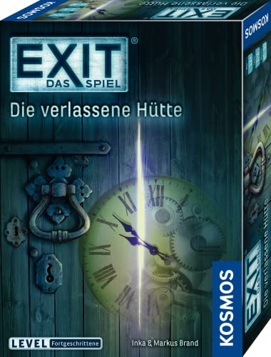 KOSMOS - EXIT- Das Spiel - 3er Set: Die verlassene Hütte + Das geheime Labor + Die Grabkammer des Pharao, Level Fortgeschrittene und Profis von Kosmos