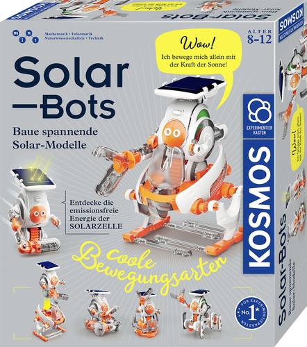 Kosmos 621247 Solar Bots Roboter Experimentierkasten 8 - 12 Jahre von Kosmos