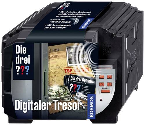 Kosmos 630607 Die drei ??? Digitaler Tresor Die drei ??? Experimentier-Box ab 6 Jahre von Kosmos