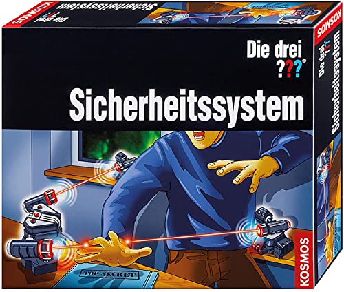 Die drei ??? Sicherheitssystem von KOSMOS, Alarmanlage mit LED-Technik, Detektiv Spielzeug Set für Kinder ab 8 Jahre, sichere dein Kinderzimmer ab, Gadget, Geschenk, Die drei Fragezeichen von Die drei