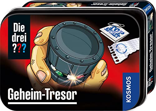 Die DREI ??? Geheim-Tresor (kl. Dose), Schwarz von Die drei