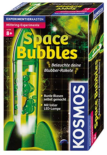 Kosmos - 657338 - Space Bubbles, Mini Raketen-Lavalampe selbst Machen, Experimentierset für Kinder ab 8 Jahre von Kosmos