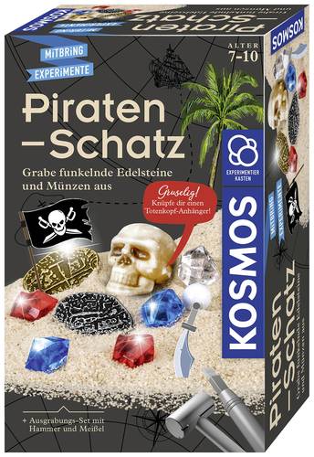 Kosmos 657888 Piraten-Schatz Experimente, Mitbring Experimente, Dinosaurier & Ausgrabungssets Experi von Kosmos