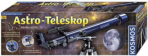 Kosmos 677015 - Astro-Teleskop, Refraktor 60/700, Silver von Kosmos