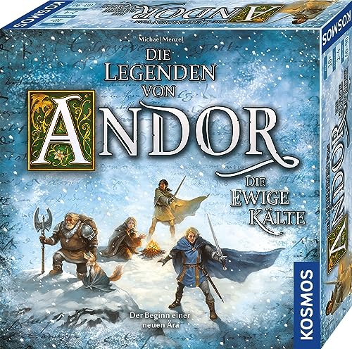 KOSMOS 683351 Die Legenden von Andor - Die ewige Kälte, Eigenständiges Spiel zum preisgekrönten Abenteuer- „Die Legenden von Andor, kooperatives Fantasy-Brettspiel ab 10 Jahren von Kosmos