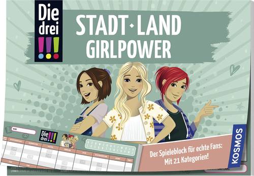 Kosmos 684594 Die drei !!! Stadt Land Girlpower von Kosmos