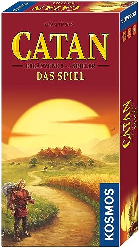 Kosmos 693428 - Catan - Ergänzung für 5-6 Spieler, Neue Edition, Strategiespiel, Brettspiel-Klassiker von Kosmos