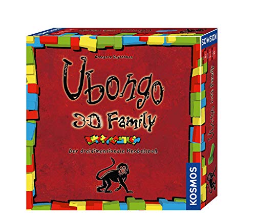 Kosmos 694258, Ubongo 3-D Family, Der dreidimensionale Knobelspaß, Gesellschaftsspiel, Familienspiel, Brettspiel: 1-4 Personen ab 8 Jahren von Kosmos