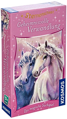 Kosmos ‎697136 Sternenschweif - Geheimnisvolle Verwandlung, Mitbrinspiel für Kinder ab 7 Jahre, Kinderspiel zur beliebten Kinder-Buchreihe zum bezaubernden Einhorn von Kosmos