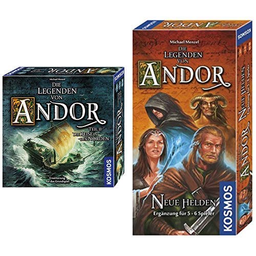 Kosmos - Die Legenden von Andor - Teil II Die Reise in den Norden - Erweiterung & 692261 - Die Legenden von Andor, neue Helden von Kosmos